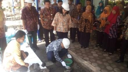 Peletakan Batu Pertama Pembangunan Gedung SDN Ciren 