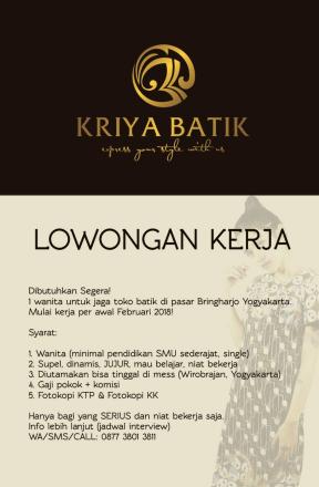 Informasi Lowongan Kerja 