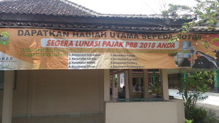 Pembayaran PBB Berhadiah Sepeda Motor 