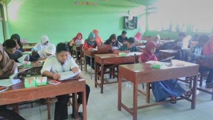 Pelaksanaan Try Out SD dan SMP