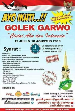 Ayo Ikuti Program Golek Garwo 